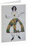Costume design for the ballet The Magic Toy Shop by G. Rossini, 1919 by Léon Bakst