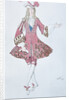 Page de la princesse. Costume design for the ballet Sleeping Beauty by P. Tchaikovsky, 1916 by Léon Bakst