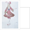 Page de la princesse. Costume design for the ballet Sleeping Beauty by P. Tchaikovsky, 1916 by Léon Bakst