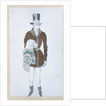Costume design for the ballet Les Papillons by Robert Schumann, 1912 by Léon Bakst