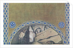 Stage design for the play The Martyrdom of St. Sebastian by Gabriele DAnnuzio, 1922 by Léon Bakst