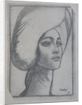 Portrait of madame T., 1918 by Léon Bakst