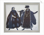 Costume design for the play The Martyrdom of St. Sebastian by Gabriele DAnnuzio, 1922 by Léon Bakst