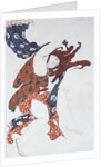 Bacchante. Costume design for the ballet Narcisse by N. Tcherepnin, 1911 by Léon Bakst