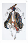 Jewish Dance. Costume design for the ballet Cléopatre, 1910 by Léon Bakst