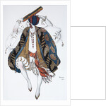 Jewish Dance. Costume design for the ballet Cléopatre, 1910 by Léon Bakst