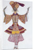 Costume design for the Ballet Blue God by R. Hahn, 1912 by Léon Bakst