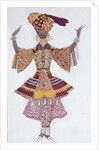 Costume design for the Ballet Blue God by R. Hahn, 1912 by Léon Bakst