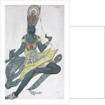 Vaslav Nijinsky. Costume design for the Ballet Blue God by R. Hahn, 1912 by Léon Bakst