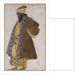 Costume design to the play The Martyrdom of St. Sebastian by Gabriele DAnnuzio, 1911 by Léon Bakst