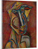 Poetess, 1920s by Vladimir Davidovich Baranov-Rossiné