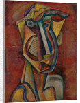Poetess, 1920s by Vladimir Davidovich Baranov-Rossiné