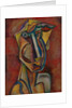 Poetess, 1920s by Vladimir Davidovich Baranov-Rossiné