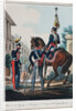 Chief Staff Officers of the Uhlans Regiment Grand Duke Michael Pavlovich of Russia, 1830s by Lev Alexandrovich Belousov