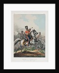 Carabinier of Hussar regiment, 1830s by Lev Alexandrovich Belousov