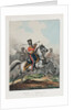 Carabinier of Hussar regiment, 1830s by Lev Alexandrovich Belousov