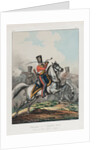 Carabinier of Hussar regiment, 1830s by Lev Alexandrovich Belousov