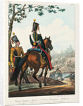 Under Officerr of the Cavalry Pioneer Squadron, 1830-1840s by Lev Alexandrovich Belousov