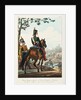 Under Officerr of the Cavalry Pioneer Squadron, 1830-1840s by Lev Alexandrovich Belousov