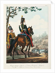 Under Officerr of the Cavalry Pioneer Squadron, 1830-1840s by Lev Alexandrovich Belousov
