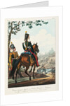 Under Officerr of the Cavalry Pioneer Squadron, 1830-1840s by Lev Alexandrovich Belousov