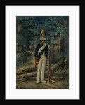 Grenadier of the Preobrazhensky Regiment in 1800, 1840s by Lev Alexandrovich Belousov