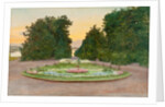 Evening in the park by Albert Nikolayevich Benois
