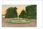 Evening in the park by Albert Nikolayevich Benois
