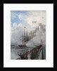 Russian screw clipper Razboynik, 1888 by Alexei Petrovich Bogolyubov