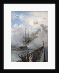 Russian screw clipper Razboynik, 1888 by Alexei Petrovich Bogolyubov