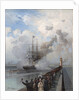 Russian screw clipper Razboynik, 1888 by Alexei Petrovich Bogolyubov
