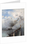 Russian screw clipper Razboynik, 1888 by Alexei Petrovich Bogolyubov