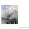 Russian screw clipper Razboynik, 1888 by Alexei Petrovich Bogolyubov