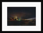 Illumination of the Moscow Kremlin, 1883 by Alexei Petrovich Bogolyubov
