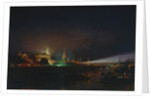 Illumination of the Moscow Kremlin, 1883 by Alexei Petrovich Bogolyubov