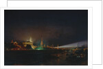 Illumination of the Moscow Kremlin, 1883 by Alexei Petrovich Bogolyubov