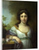 Portrait of Varvara Shidlovskaya, 1798 by Vladimir Lukich Borovikovsky