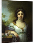 Portrait of Varvara Shidlovskaya, 1798 by Vladimir Lukich Borovikovsky