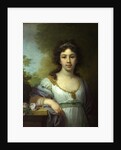 Portrait of Varvara Shidlovskaya, 1798 by Vladimir Lukich Borovikovsky