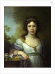 Portrait of Varvara Shidlovskaya, 1798 by Vladimir Lukich Borovikovsky