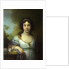 Portrait of Varvara Shidlovskaya, 1798 by Vladimir Lukich Borovikovsky