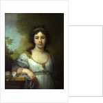 Portrait of Varvara Shidlovskaya, 1798 by Vladimir Lukich Borovikovsky