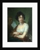 Portrait of Varvara Monycharova (Arapetova?) by Vladimir Lukich Borovikovsky