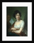 Portrait of Varvara Monycharova (Arapetova?) by Vladimir Lukich Borovikovsky