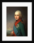 Portrait of Grand Duke Constantine Pavlovich of Russia, 1795 by Vladimir Lukich Borovikovsky