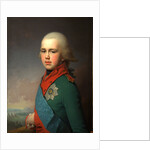 Portrait of Grand Duke Constantine Pavlovich of Russia, 1795 by Vladimir Lukich Borovikovsky