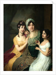 Portrait of Countess Anna Bezborodko with her daughters Lyubov and Cleopatra, 1803 by Vladimir Lukich Borovikovsky