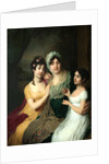 Portrait of Countess Anna Bezborodko with her daughters Lyubov and Cleopatra, 1803 by Vladimir Lukich Borovikovsky