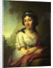 Portrait of Yekaterina Vasilyevna Torsukova, 1795 by Vladimir Lukich Borovikovsky
