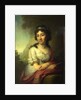 Portrait of Yekaterina Vasilyevna Torsukova, 1795 by Vladimir Lukich Borovikovsky